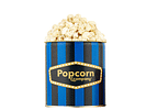 Popcorn & Company Festive Gift Combo Pack Of 2 Tins (Hazelnut Popcorn -130 Gm & Cheesy Sriracha Popcorn -60 Gm) - 190 Gm